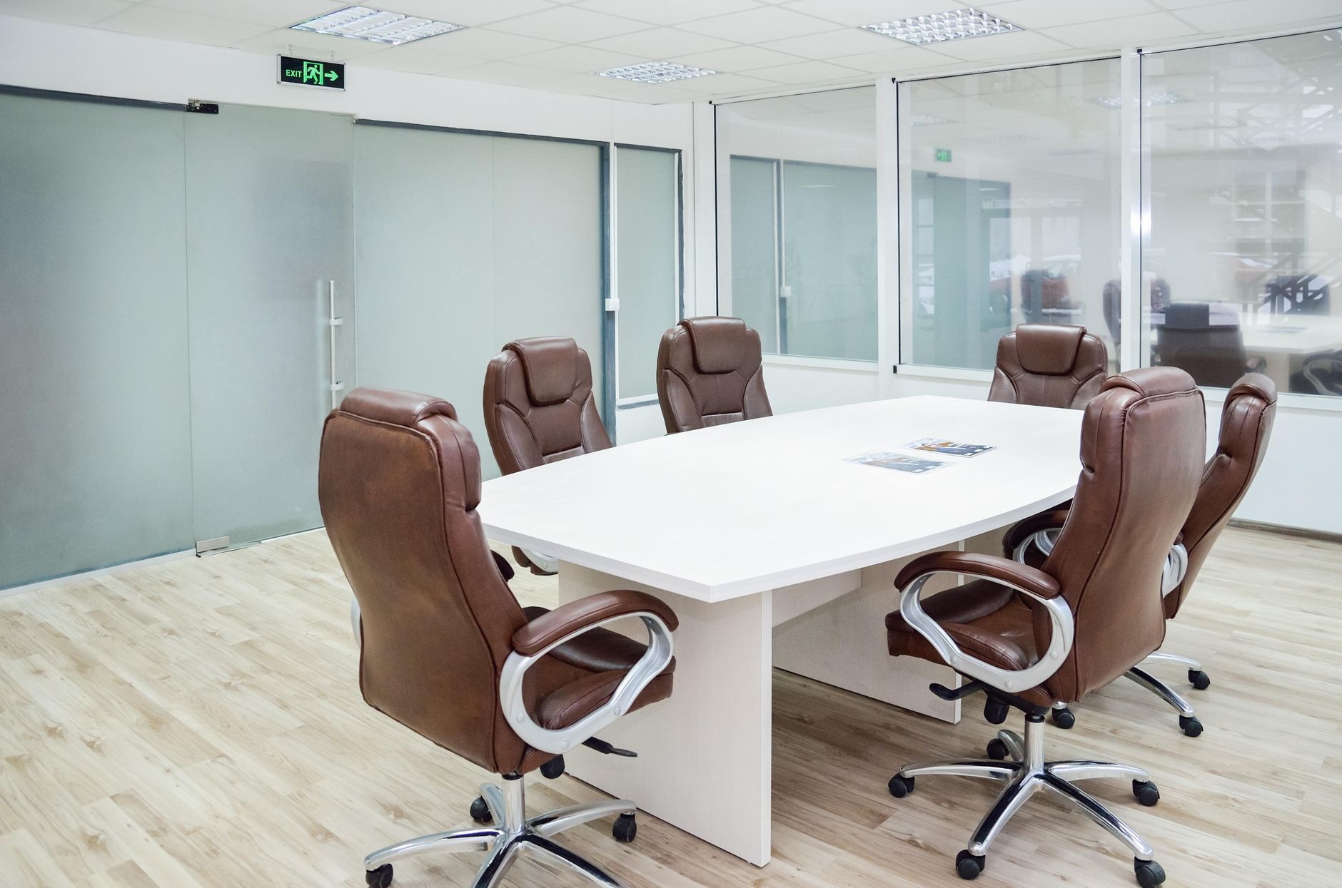 Corporate meeting room overlook in Toronto